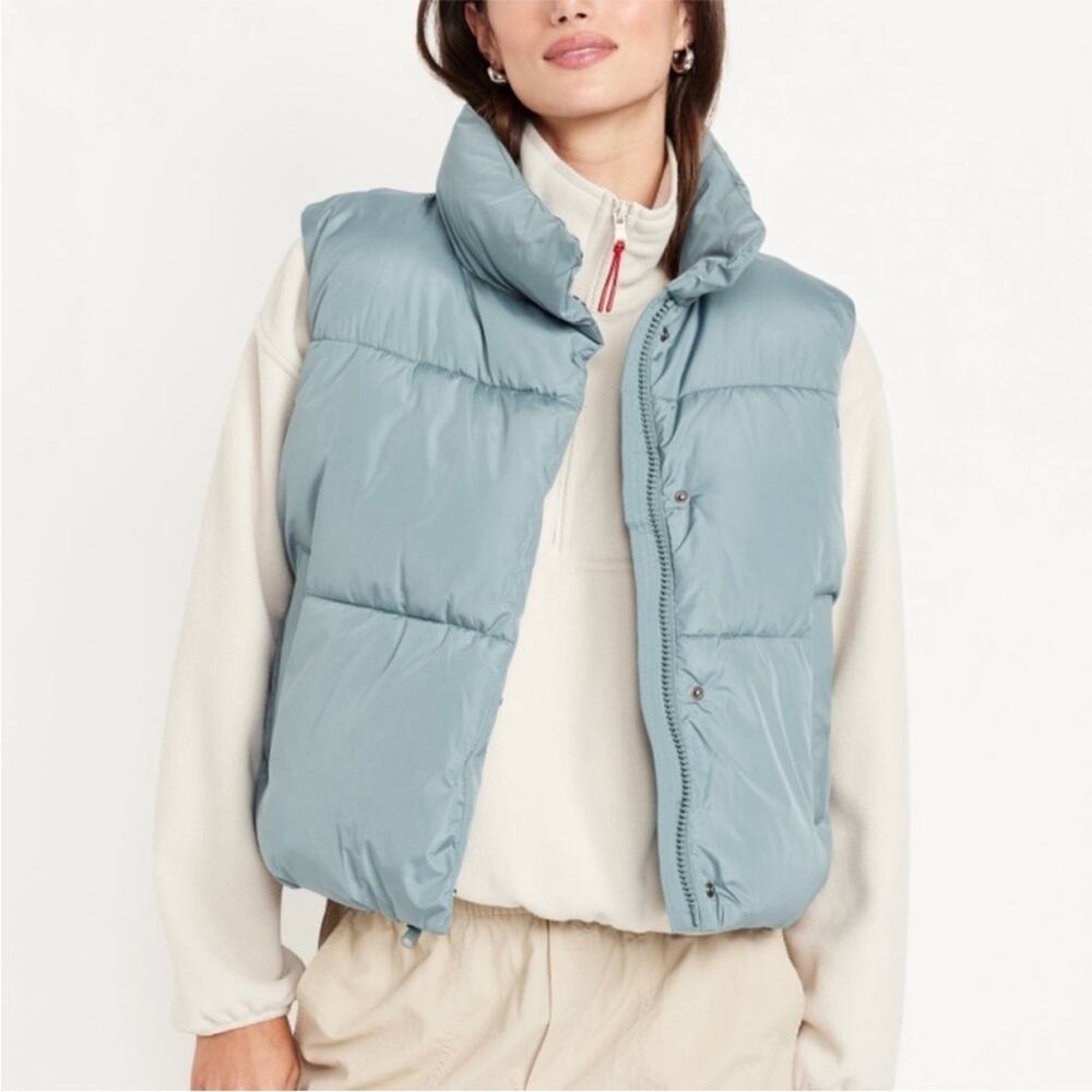 Old Navy Underwater Quilted Puffer Vest